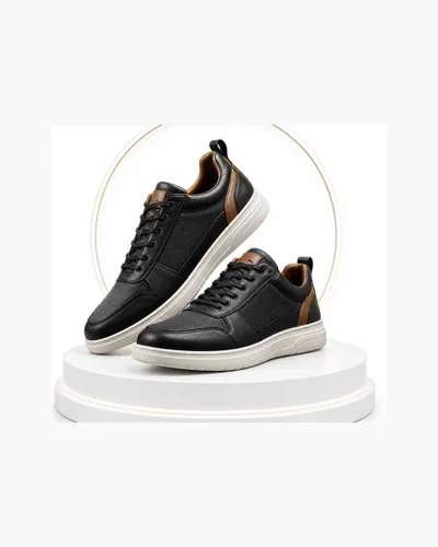 Minimal Leather Sneakers