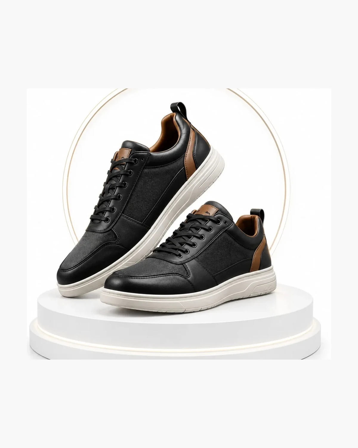 Minimal Leather Sneakers